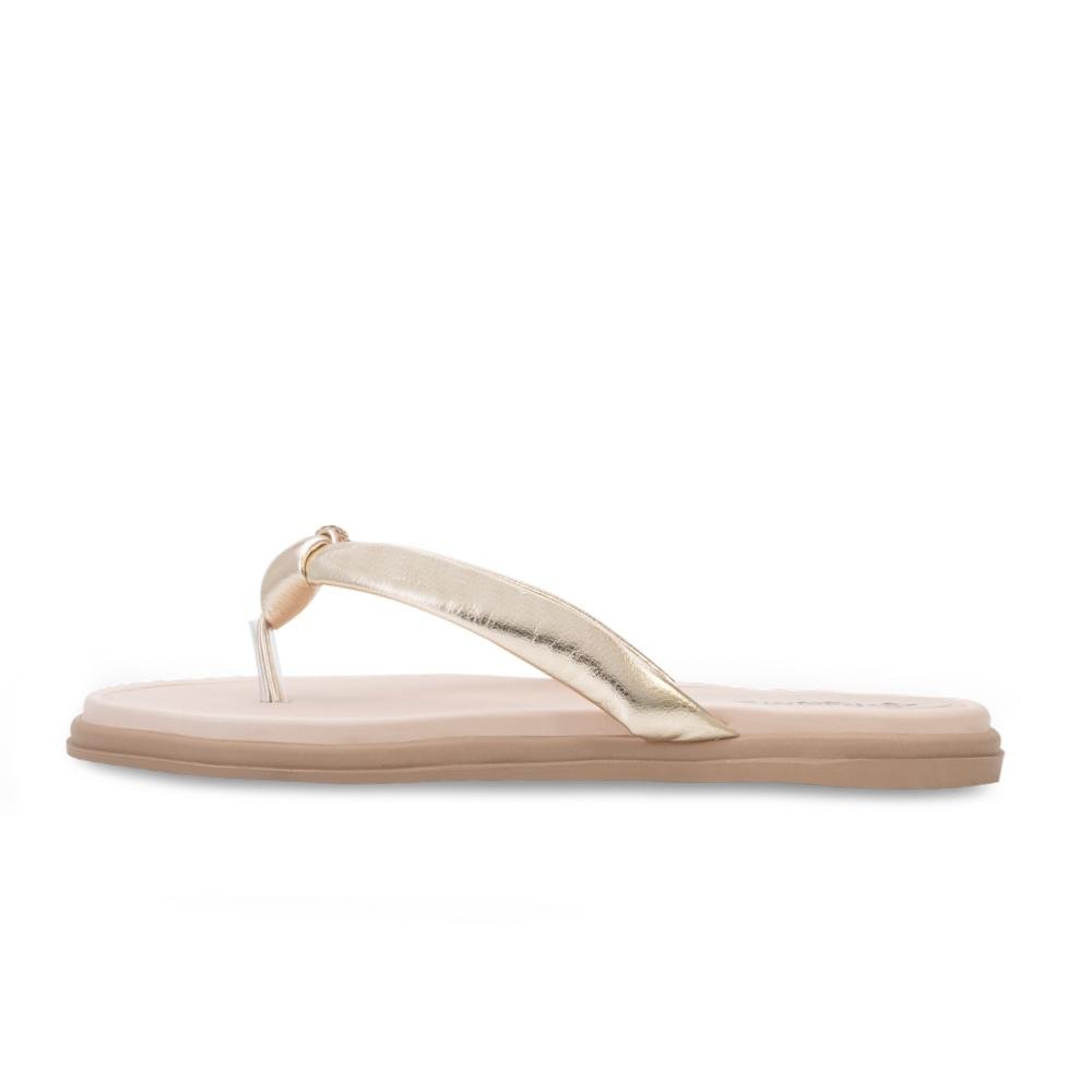 Chinelo Dedo Raquel Dias RD24-R71163 Dourado 3