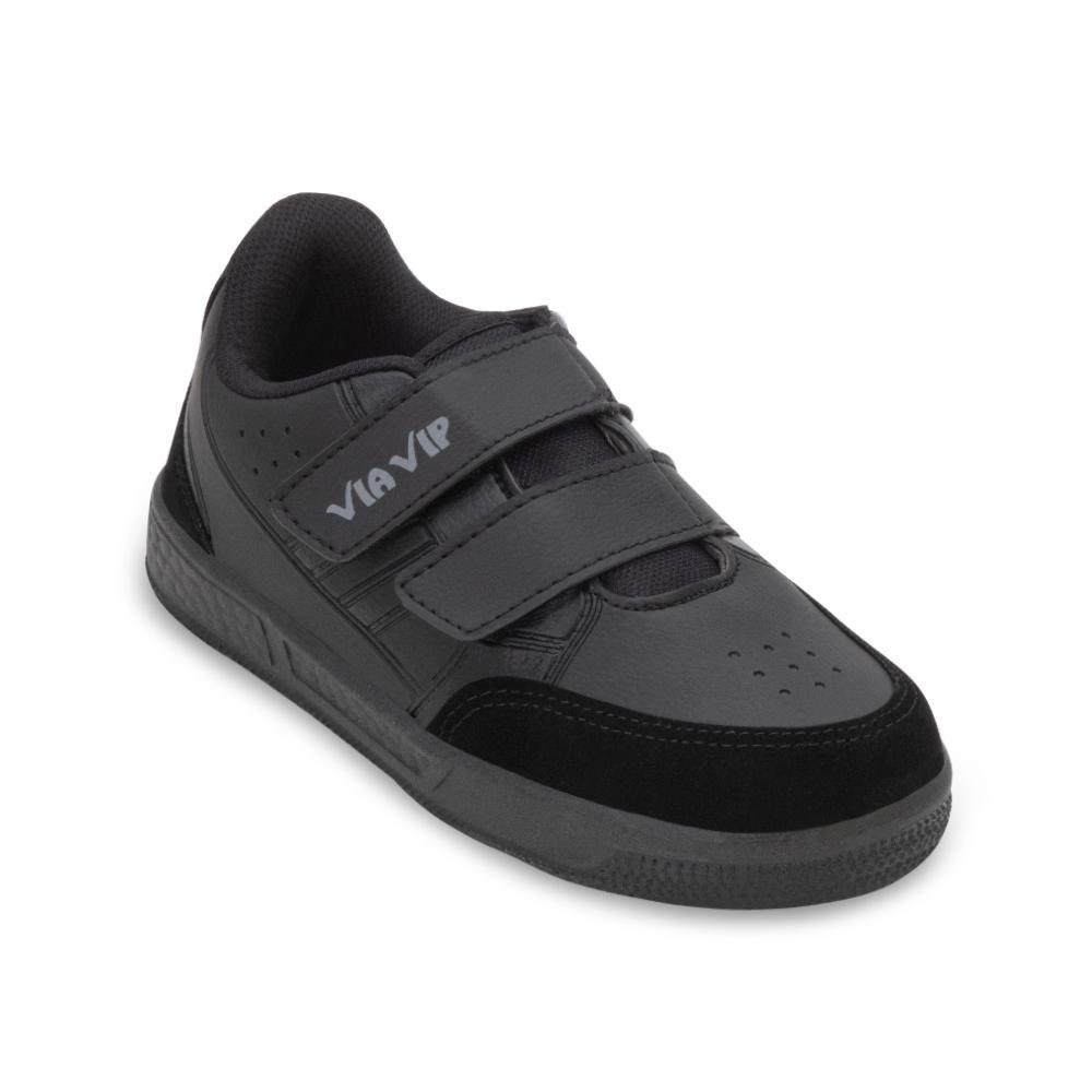 Tênis Via Vip Infantil VV24-VV3806 Preto 1