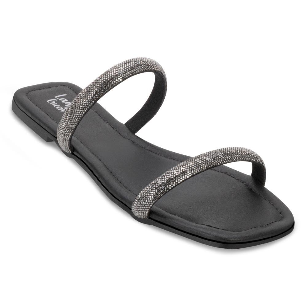 Sandália Rasteira Lady Queen AM24-30010