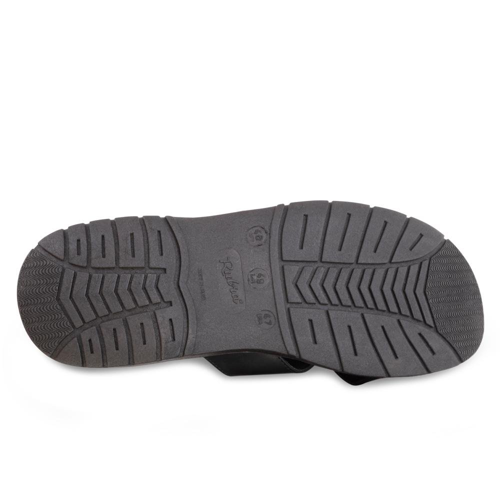 Chinelo Couro Rubra RB25-3209 Preto 4