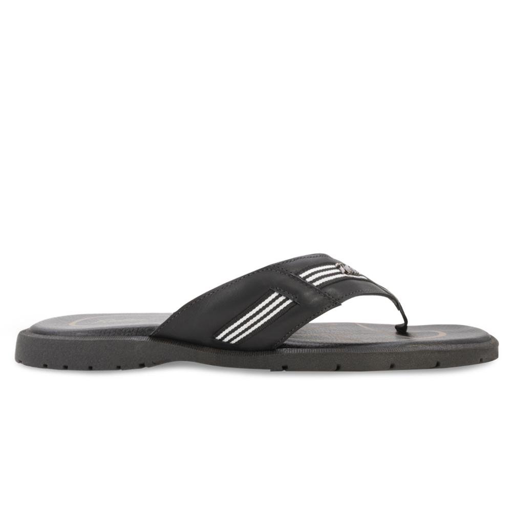 Chinelo Couro Rubra RB25-3302 Preto 2