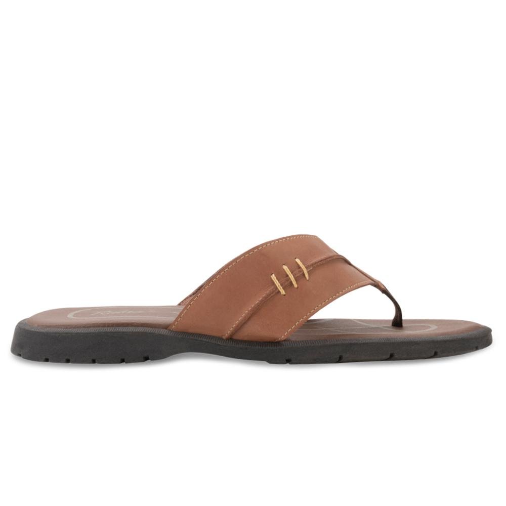 Chinelo Couro Rubra RB25-3305 Marrom 2