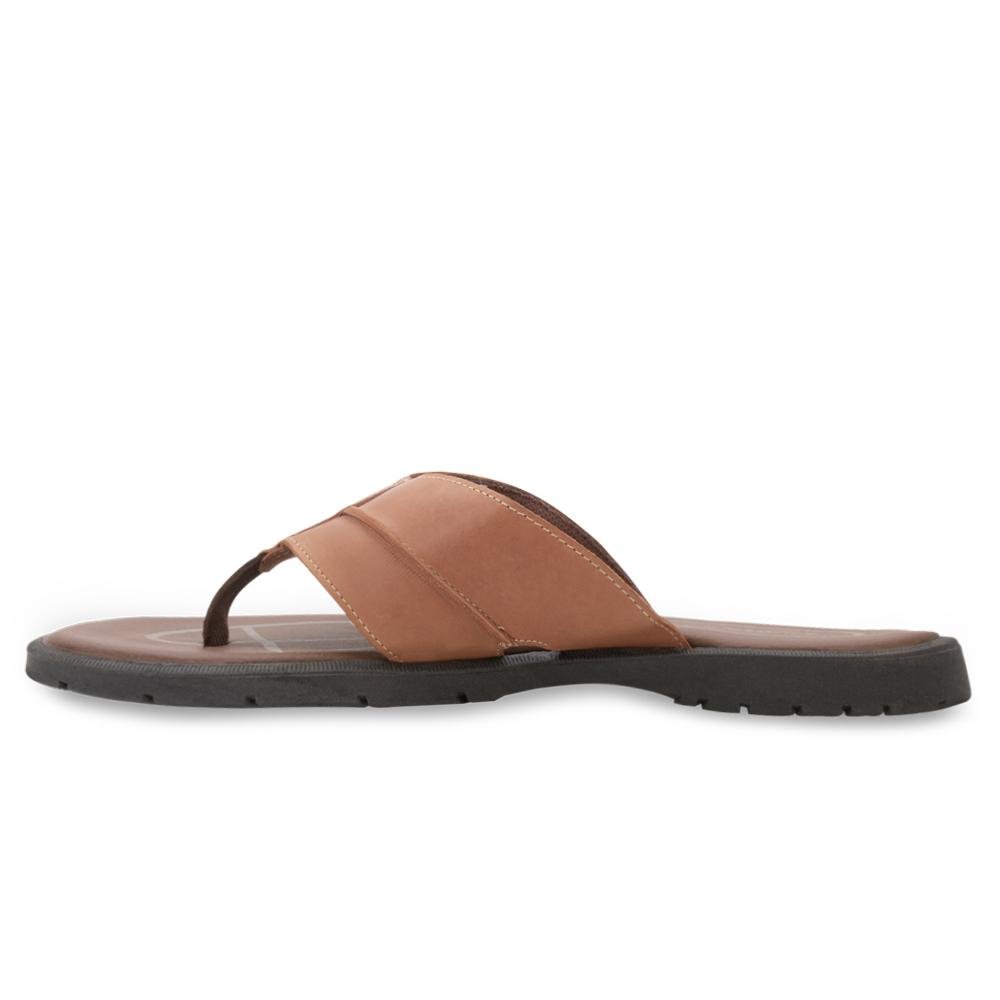 Chinelo Couro Rubra RB25-3305 Marrom 3