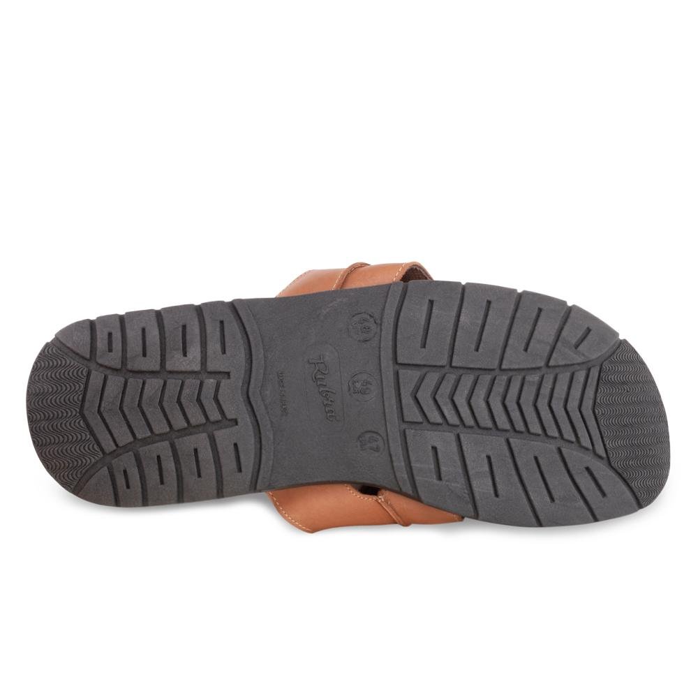 Chinelo Couro Rubra RB25-3305 Marrom 4