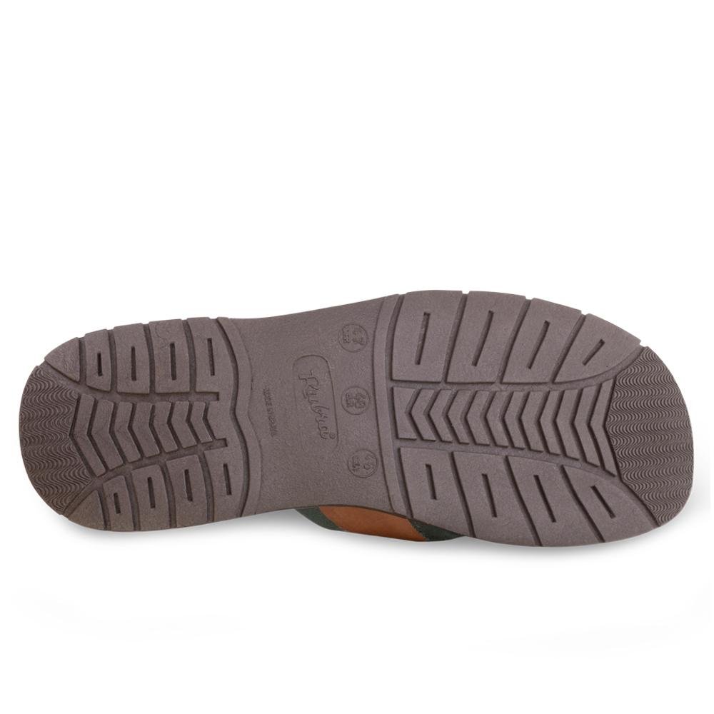 Chinelo Couro Rubra RB25-3107 Marrom 4