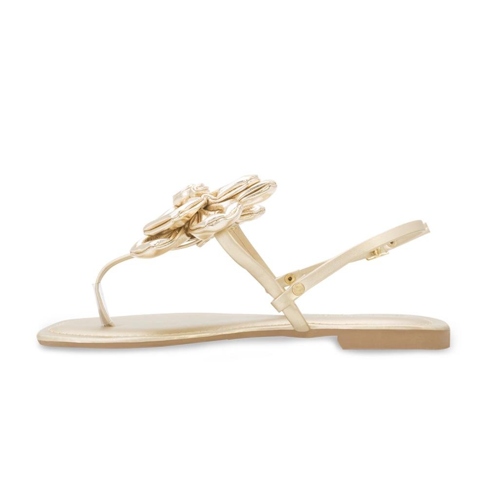 Sandália Rasteira Musa Fashion MF24-29310 Dourado 3