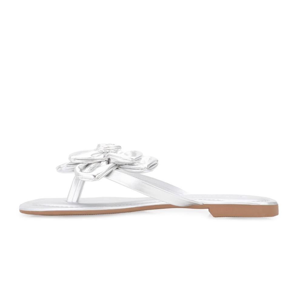 Chinelo Musa Fashion MF24-30274 Prata 3