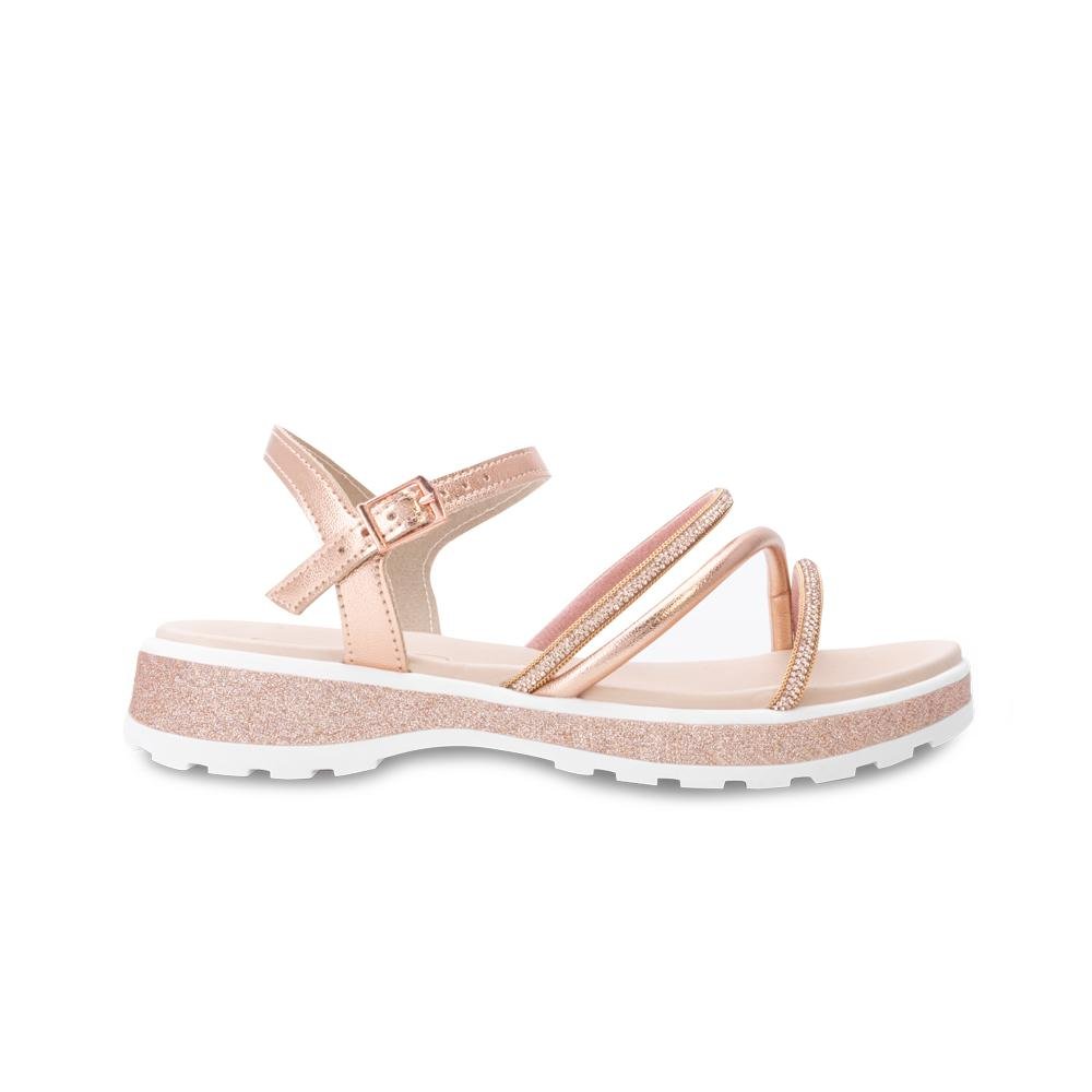 Sandália Molekinha MK24-23612 Dourado 2