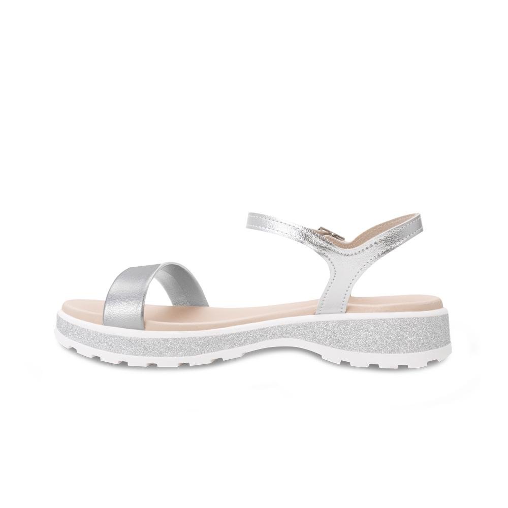 Sandália Molekinha MK24-23612 Prata 3