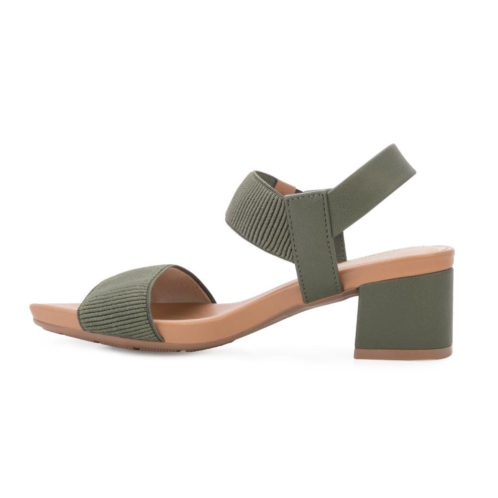 Sandália Modare MD25-71871 Verde/Caramelo 3