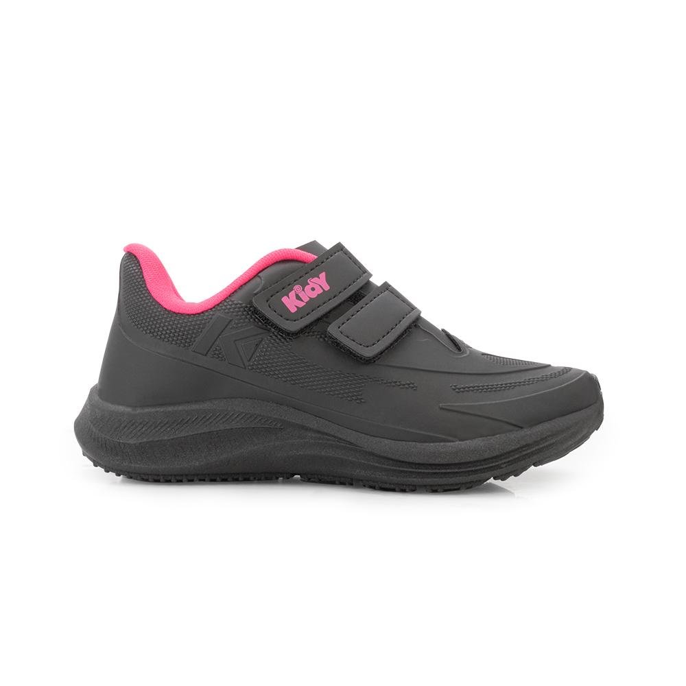 Tênis Kidy Infantil KD25-43810 Preto/Pink 2