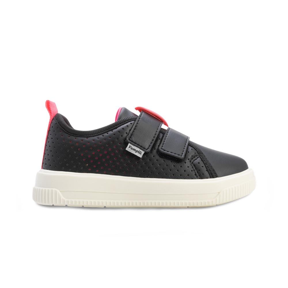 Tênis Pampili Infantil PP25-73800 Preto/Pink 2