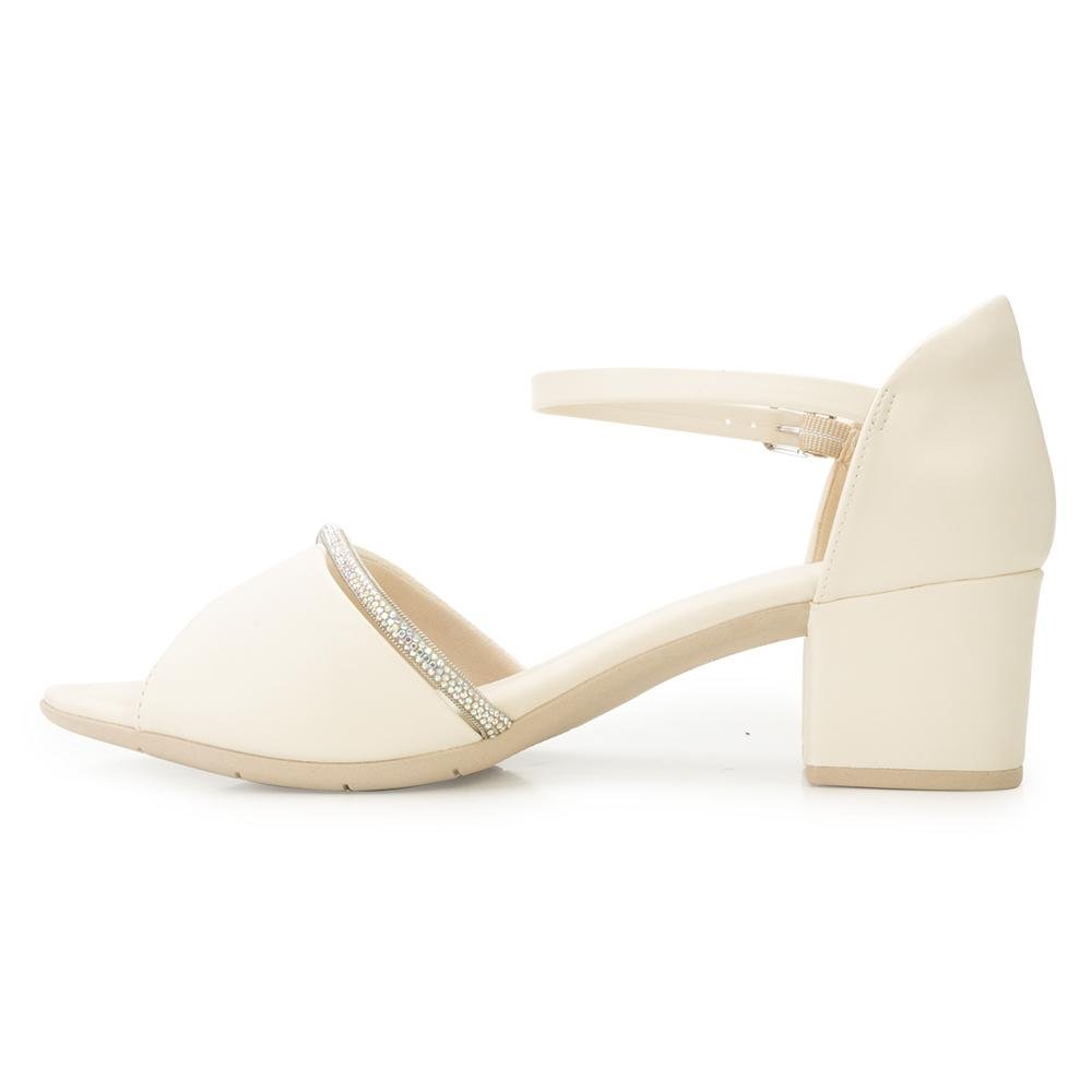 Sandália Anabela Comfortflex CF25-25573 Bege 3