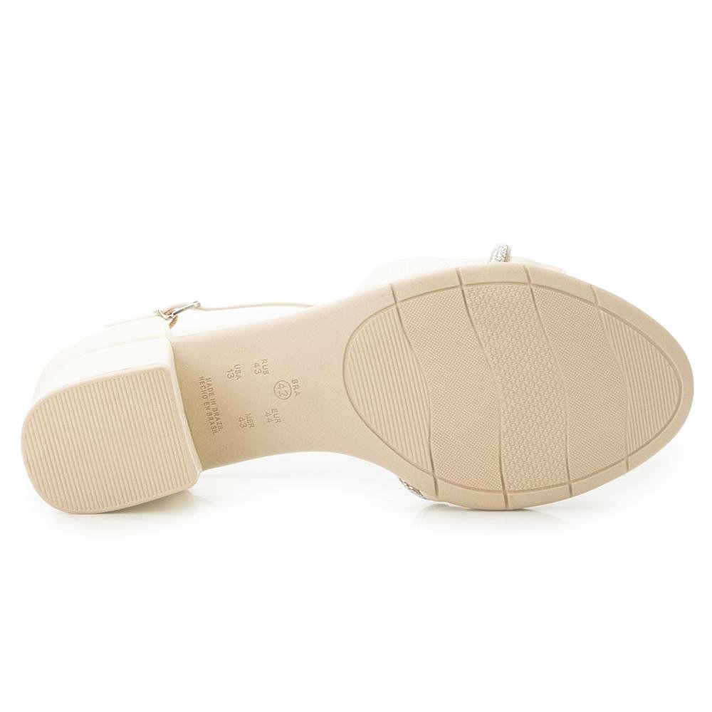 Sandália Anabela Comfortflex CF25-25573 Bege 4