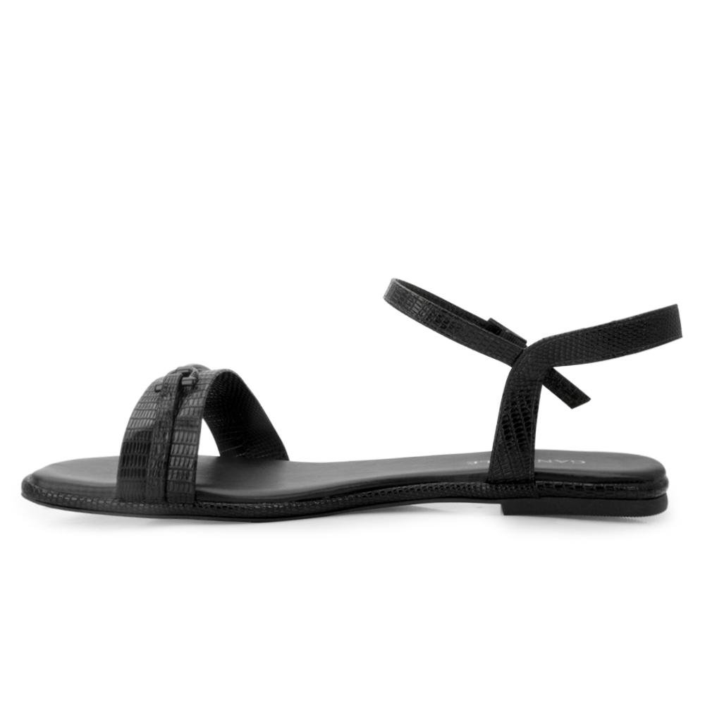 Sandália Rasteira Ganzallê MB25-91254 Preto 3