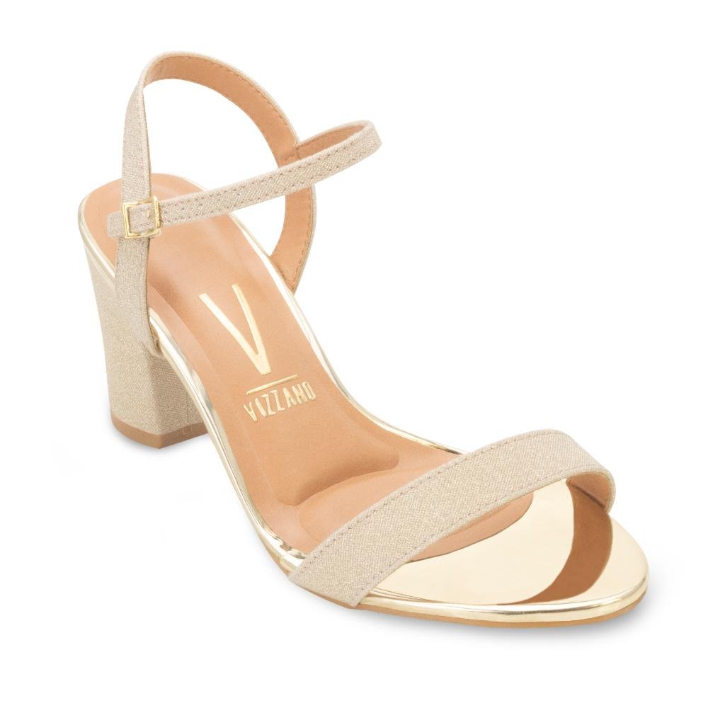 Sandália Salto Vizzano VZ25-62624 Dourado 1