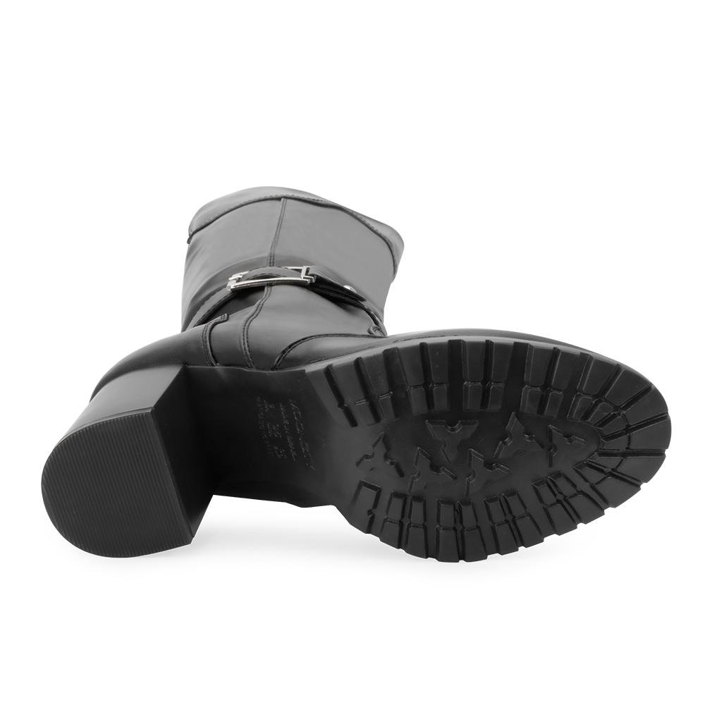 Bota Cano Alto Pink Moon MC25-73133 Preto 4