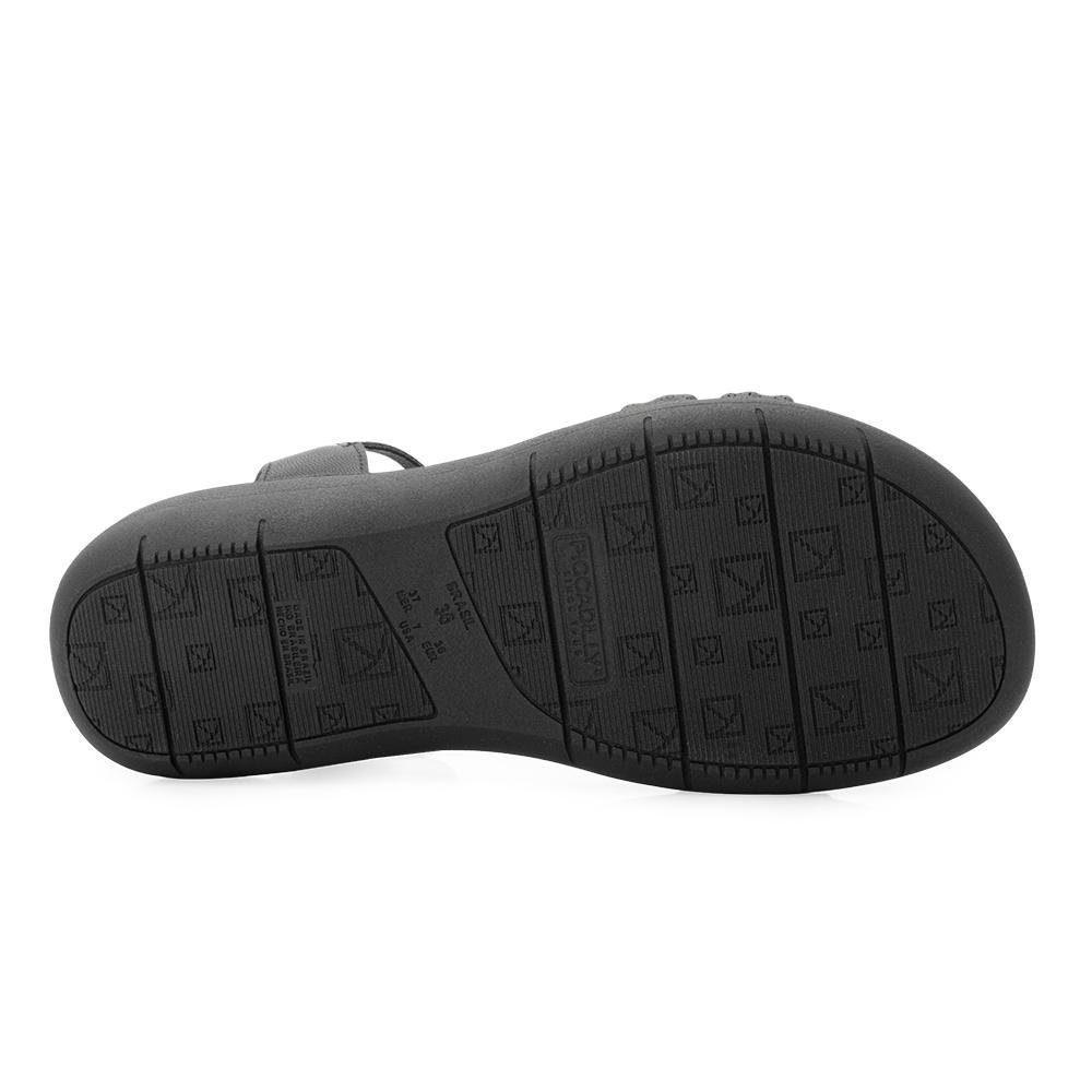 Sandália Anabela Piccadilly PD25-23902 Preto 4