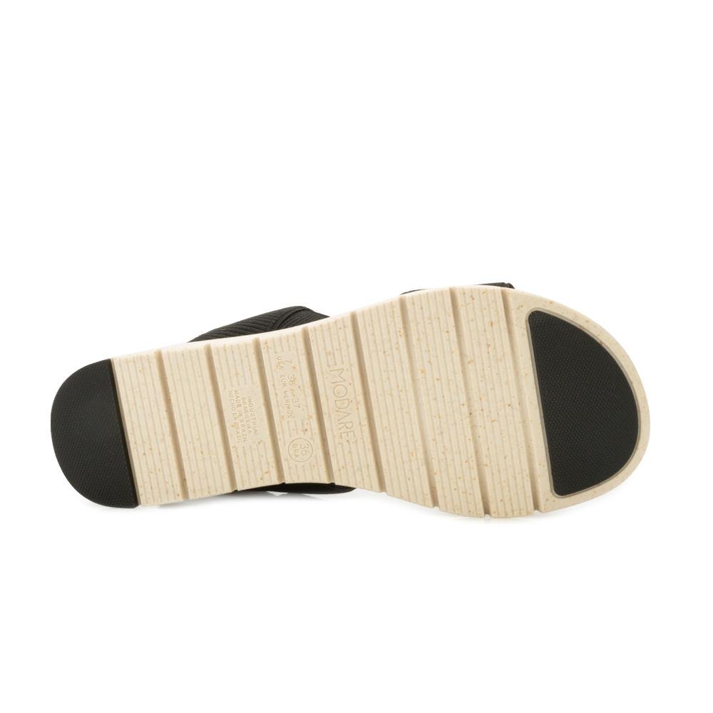 Sandália Modare MD25-71622 Preto/Bege 4