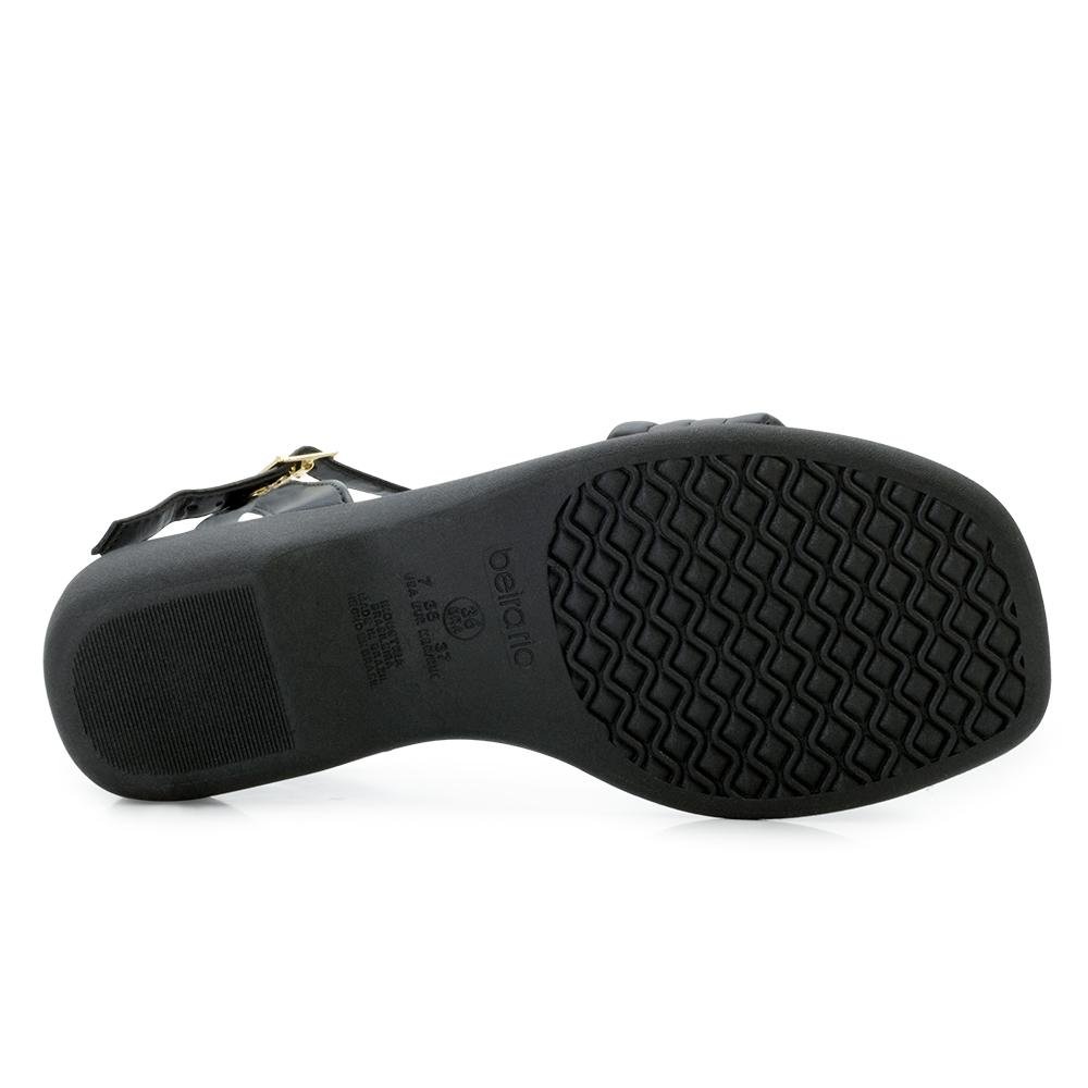 Sandália Anabela Beira Rio BR25-85271 Preto 4