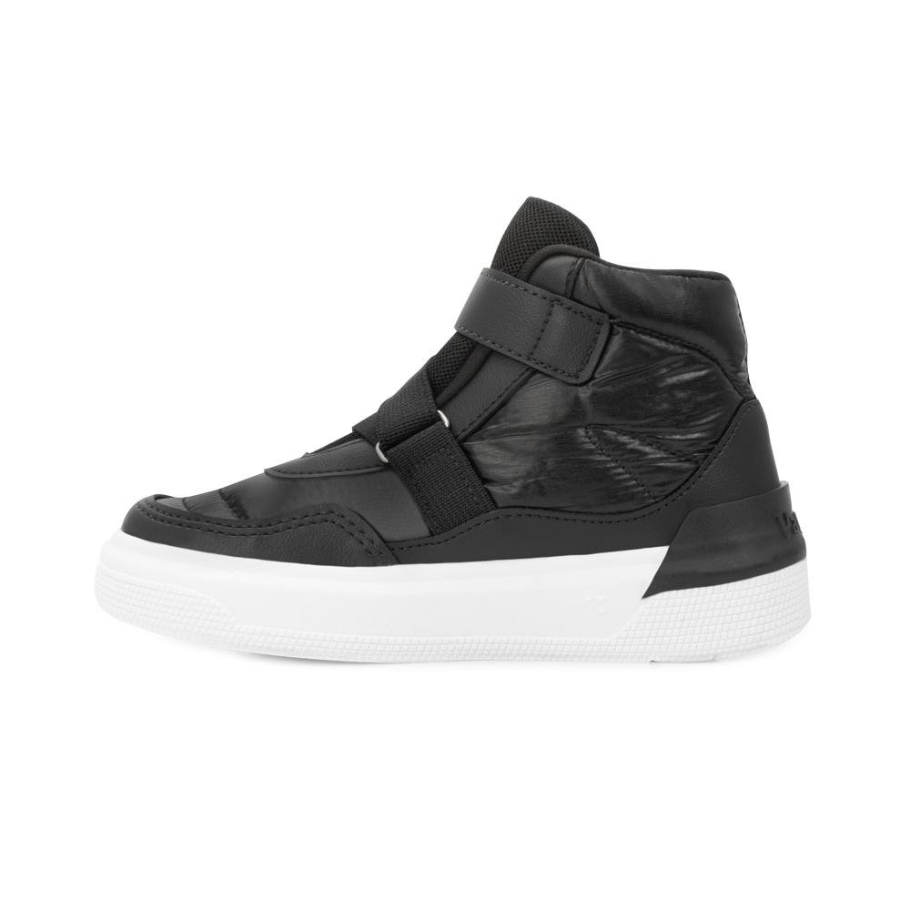 Tênis Cano Médio Infantil Pampili PP25-73607 Preto/Branco 3