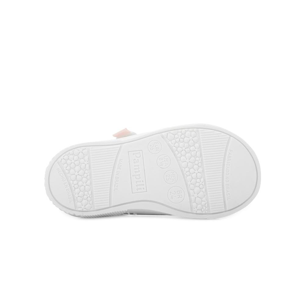 Tênis Pampili Infantil PP25-72101 Prata/Branco 4