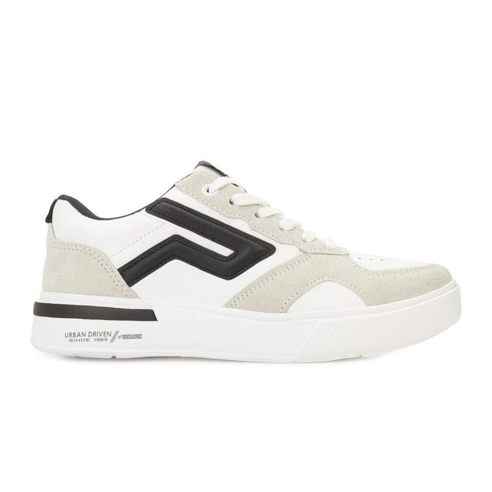 Tênis Pegada Couro PG25-11195 Branco/Preto 2