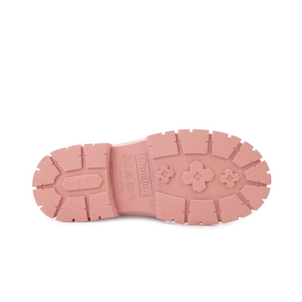 Bota Coturno LueLua LL25-13900 Rosa/Dourado 4