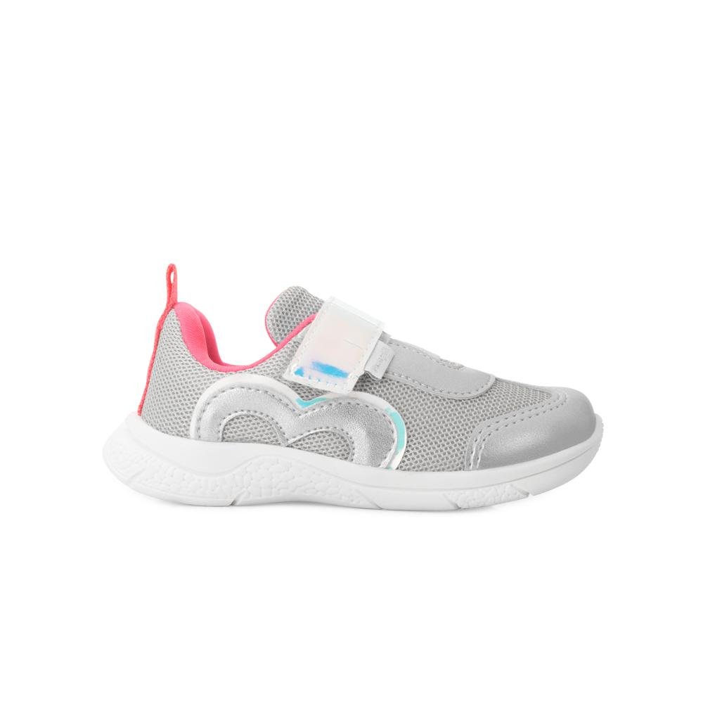 Tênis Pampili Infantil PP25-74500 Prata/Rosa 2