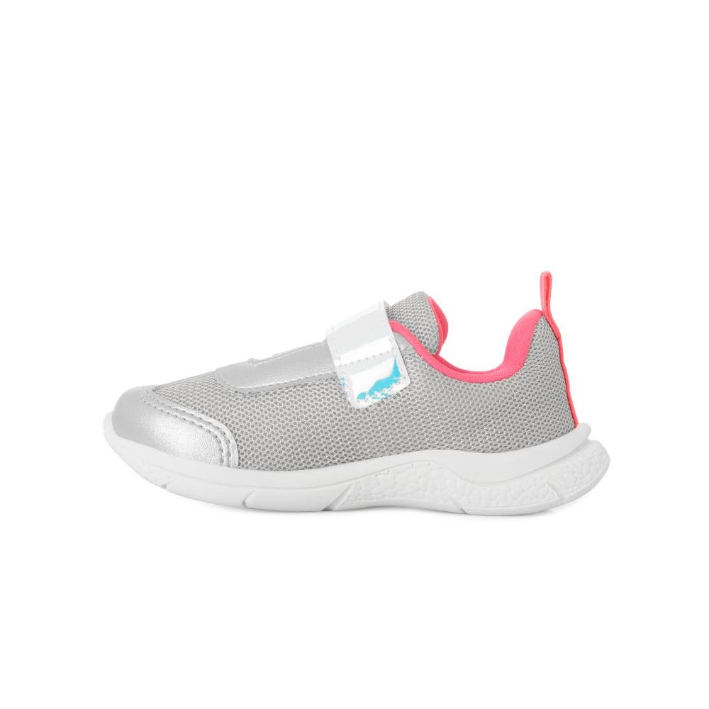 Tênis Pampili Infantil PP25-74500 Prata/Rosa 3
