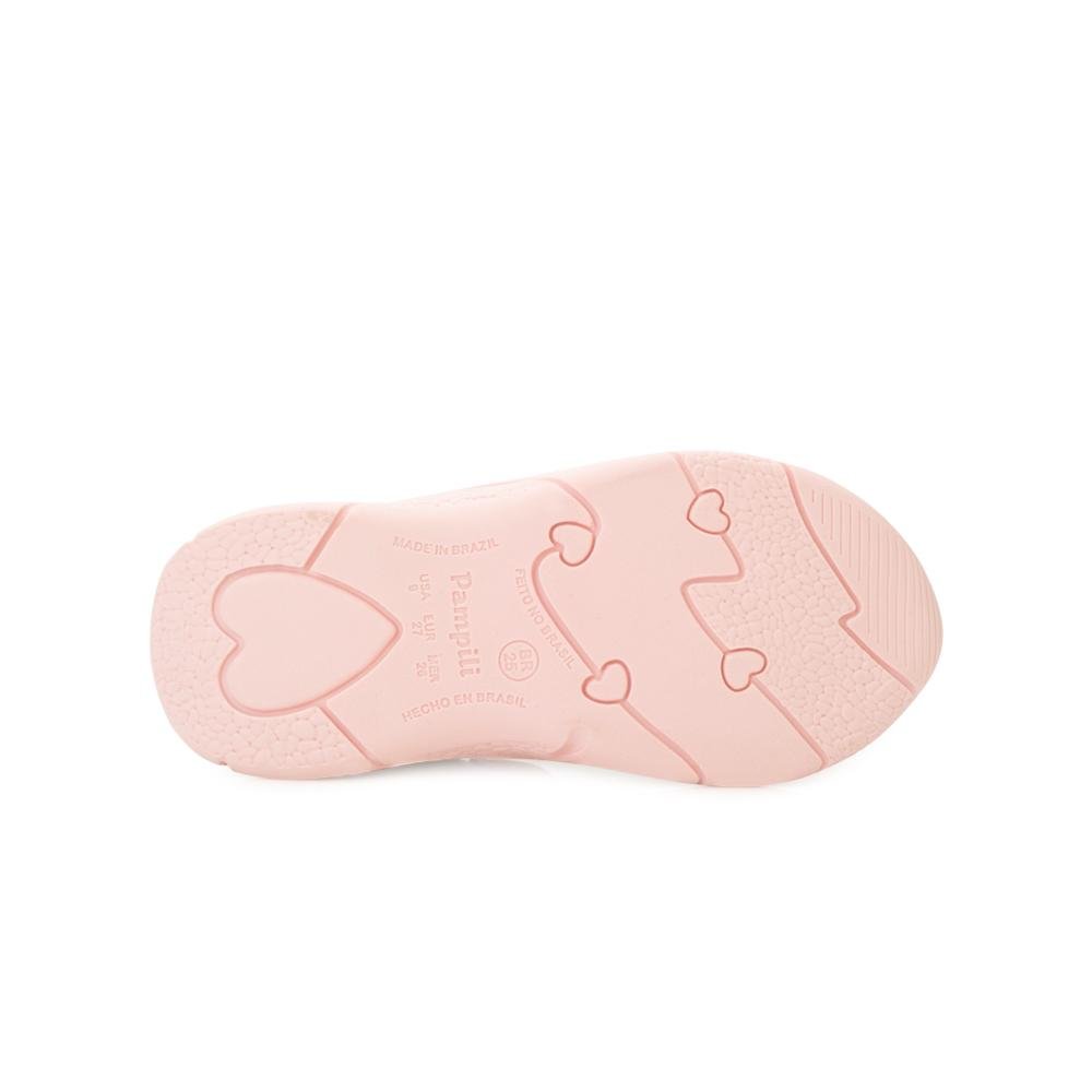 Tênis Pampili Infantil PP25-74500 Branco/Rosa 4
