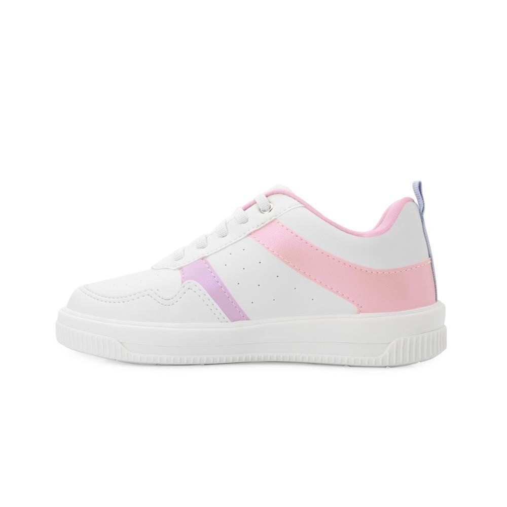 Tênis Pampili Infantil PP25-73802 Branco/Rosa 3