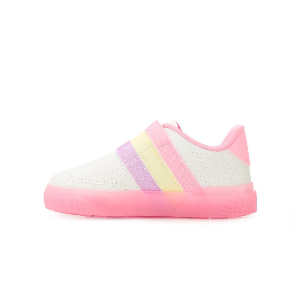 Tênis Pampili Infantil PP25-72104 Branco/Rosa 3