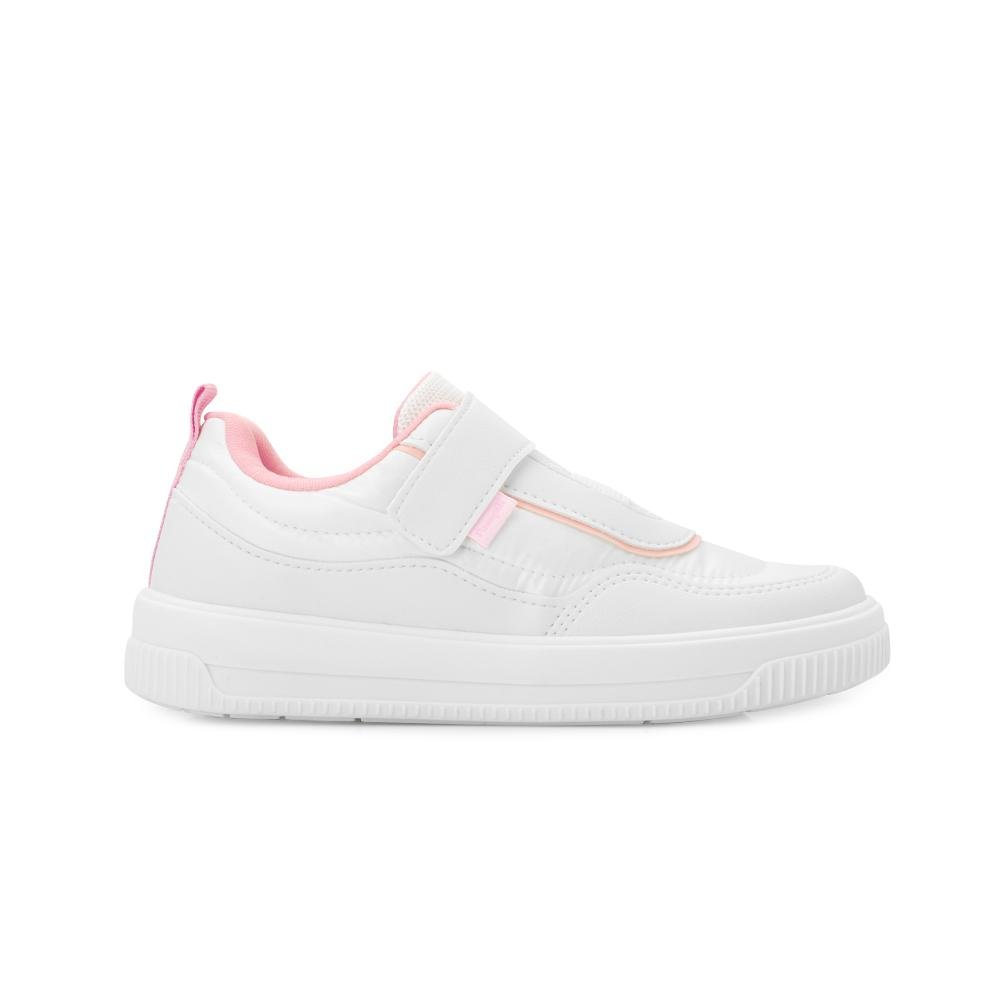 Tênis Pampili Infantil PP25-73802 Branco/Rosa 2