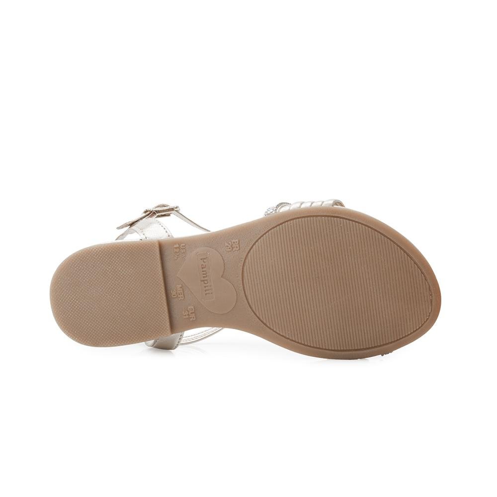 Sandália Pampili Infantil PP25-40931 Dourado 4