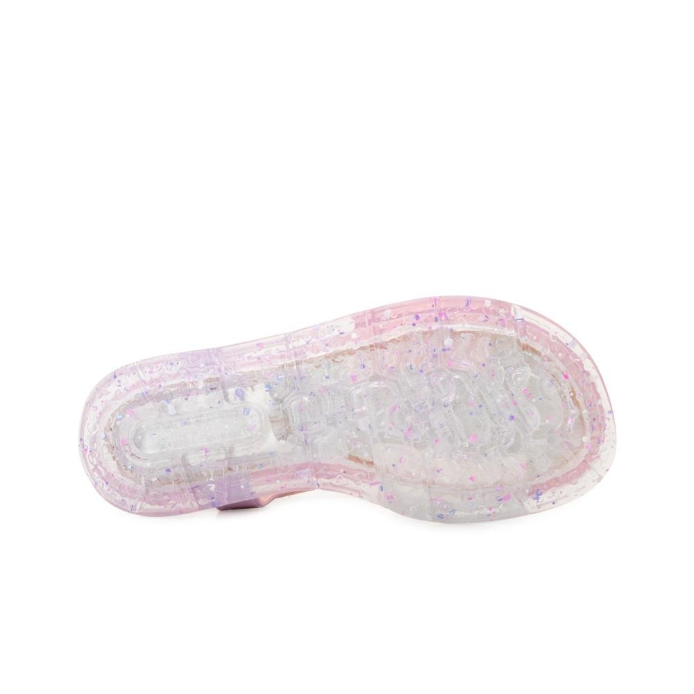 Sandália de Led Pampili Infantil PP25-69704 Rosa/Lilás 4