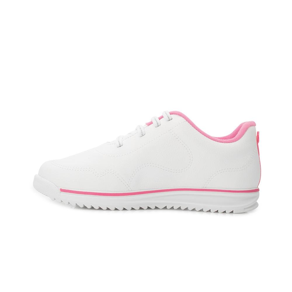 Tênis Casual Molekinha MK25-25832 Branco/Rosa 3