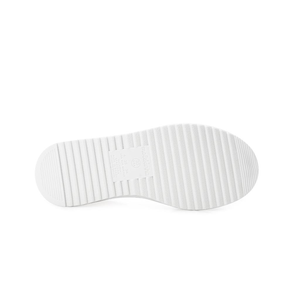 Tênis Casual Molekinha MK25-25832 Branco/Rosa 4