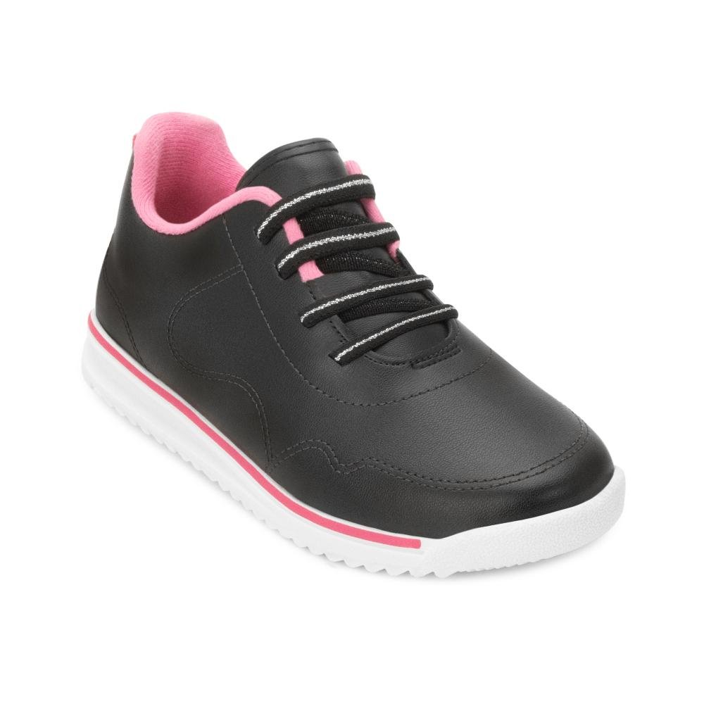 Tênis Casual Molekinha MK25-25832 Preto/Branco 1