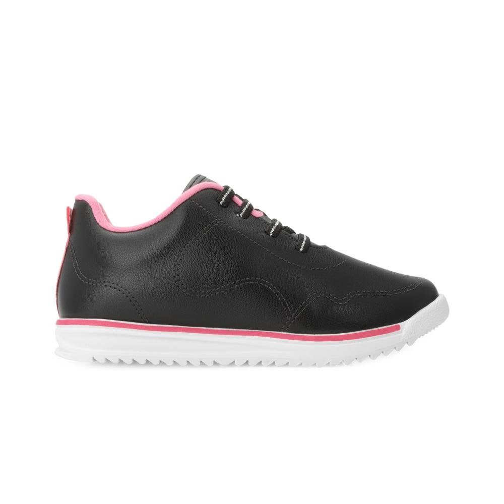 Tênis Casual Molekinha MK25-25832 Preto/Branco 2