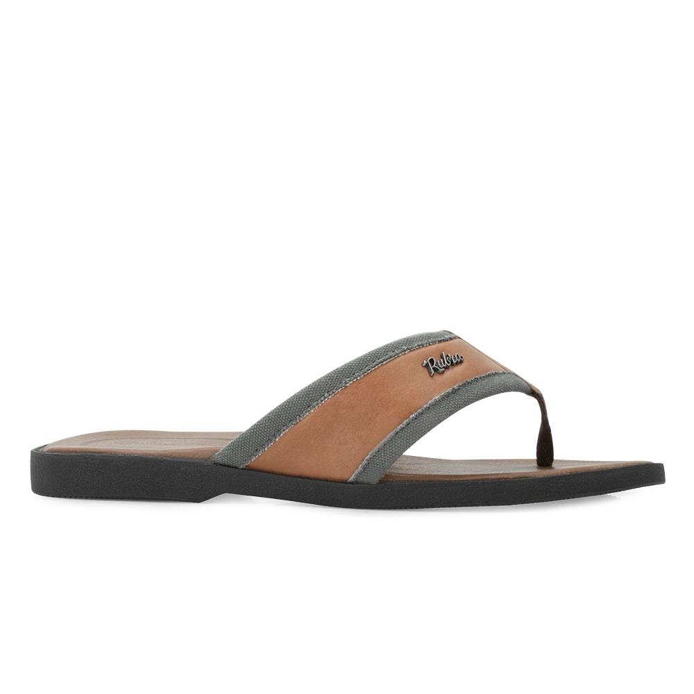 Chinelo Rubra 2037-3107 Castanho/Cinza 2