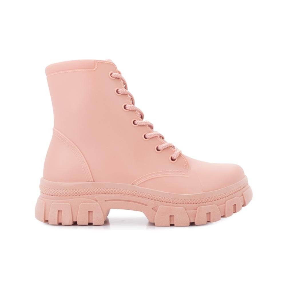 Bota Coturno LueLua Infantil LE22-110 Rosa 2