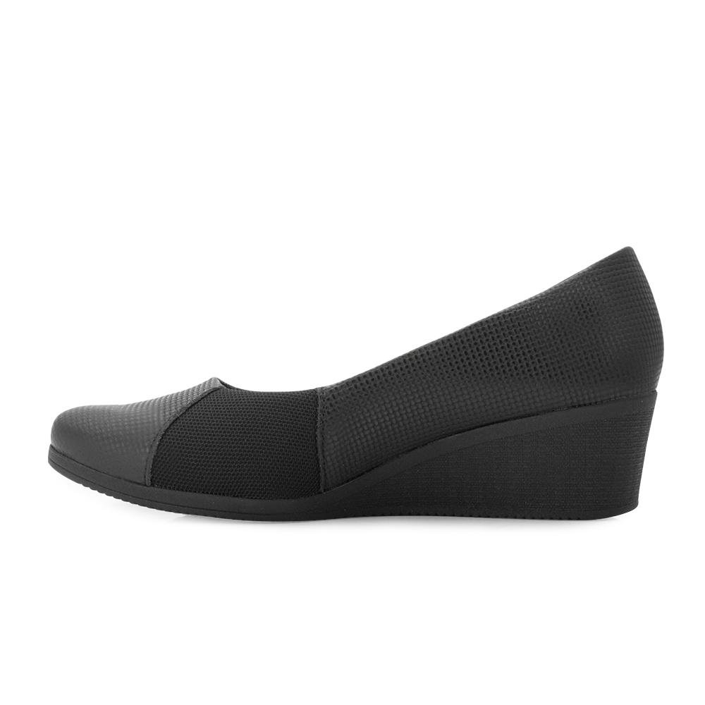 Sapato Anabela Usaflex US25-AA38130 Preto 3
