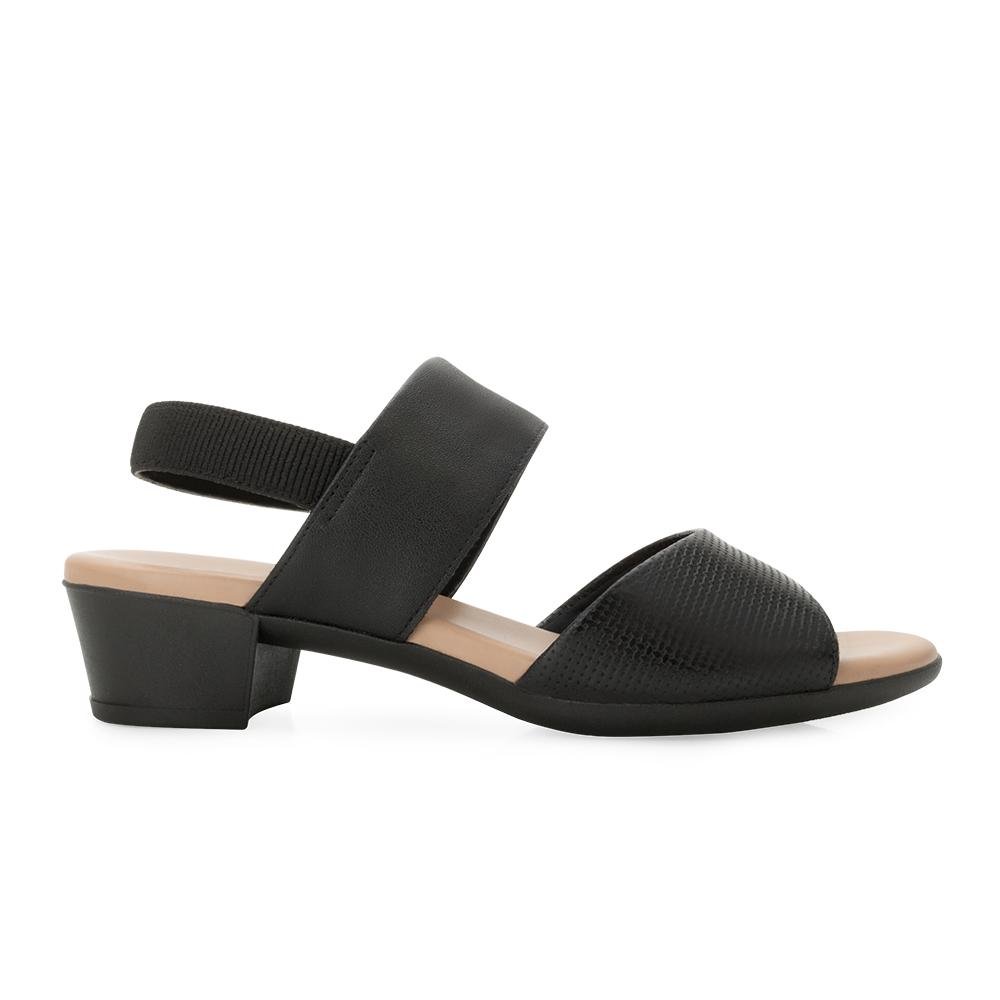 Sandália Salto Bloco Usaflex PN US25-PA02002 Preto 2