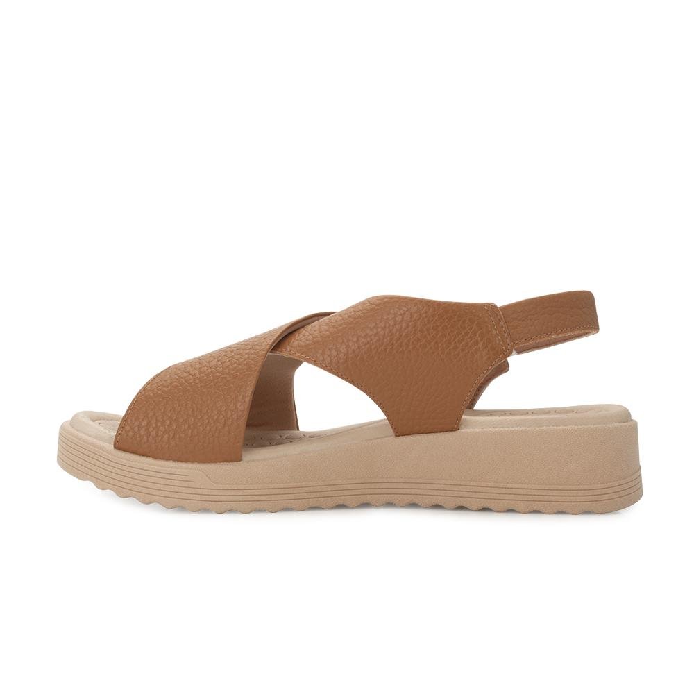 Sandália Plataforma Usaflex C US25-MA10005 Caramelo 3