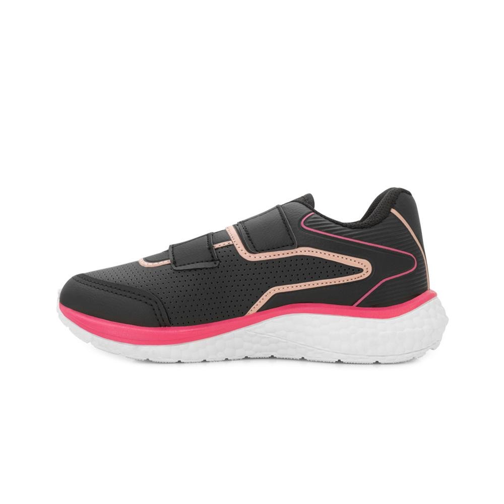 Tênis Via Vip Infantil PP VV25-VV9528 Preto/Pink 3