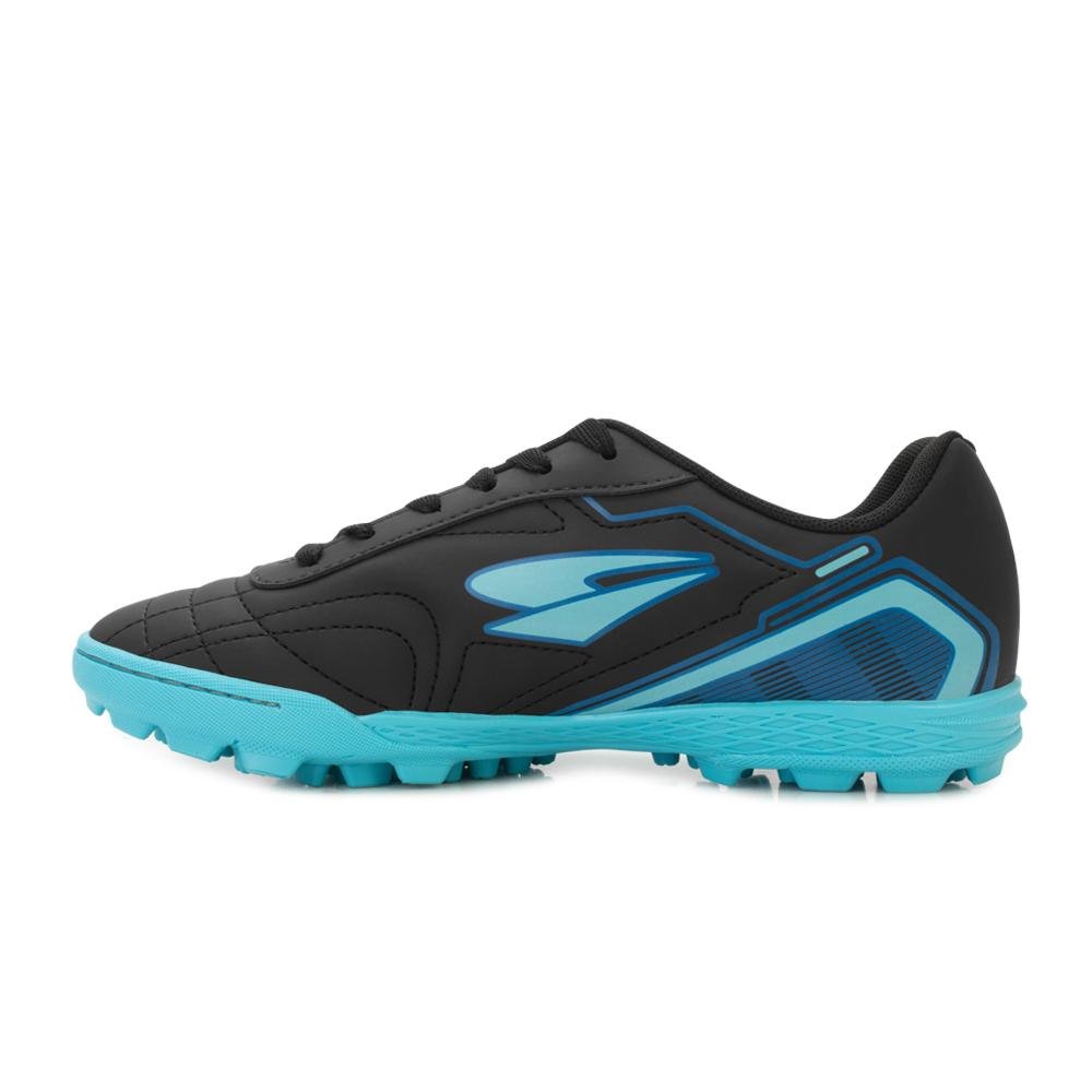 Chuteira Society Dray DR-307 PA Preto/Azul 3