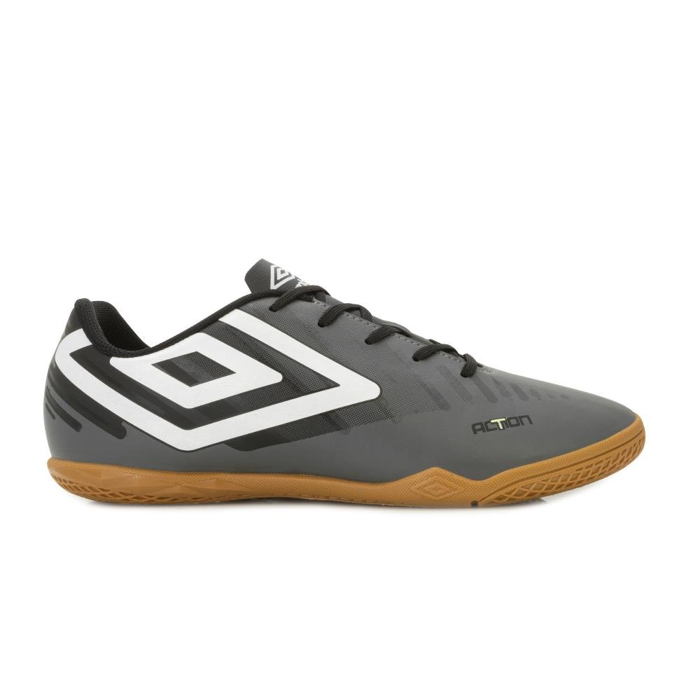 Chuteira Futsal Umbro Action UM25 GP Cinza 2