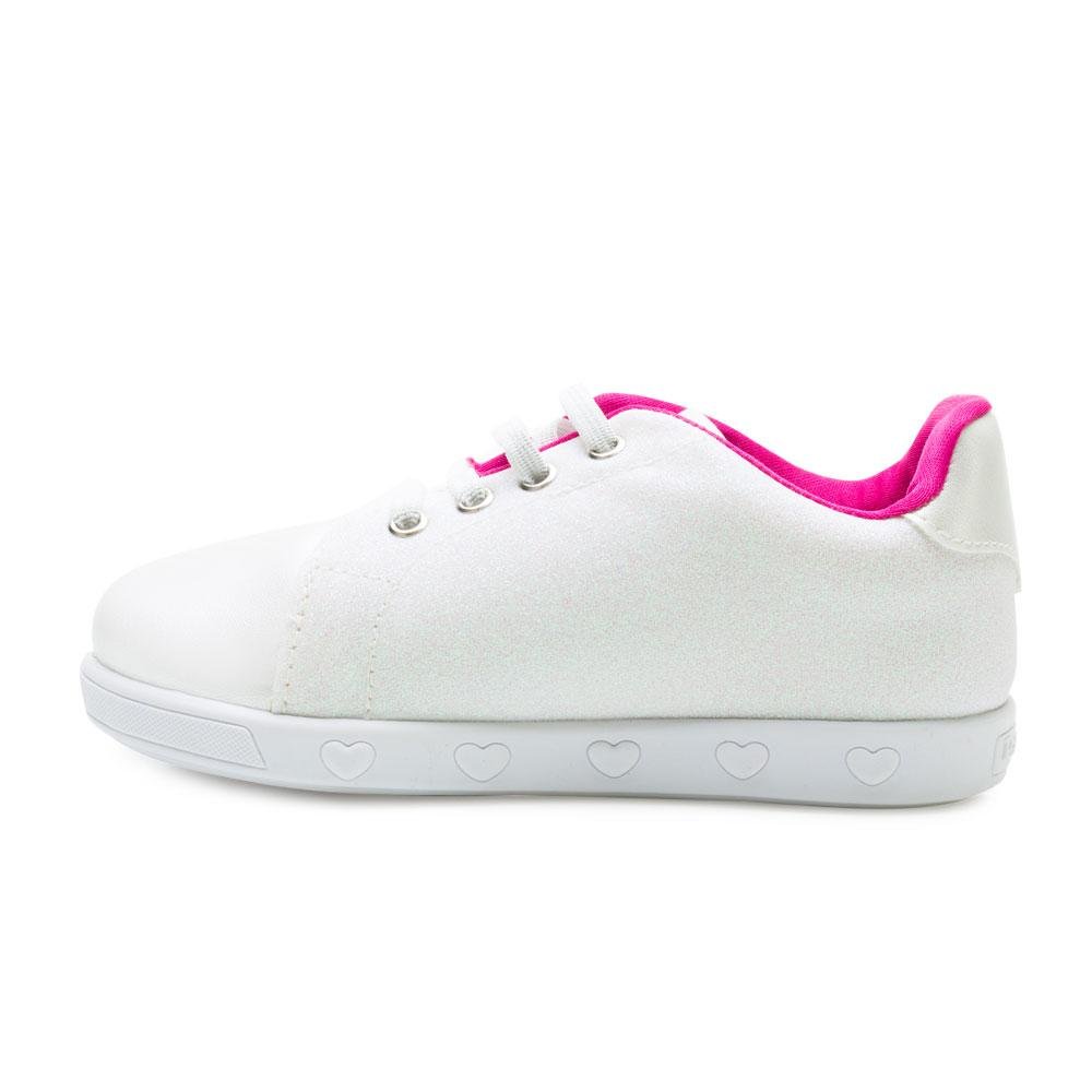 Tênis Led Sneaker Pampili Infantil PP21-165 Branco 2