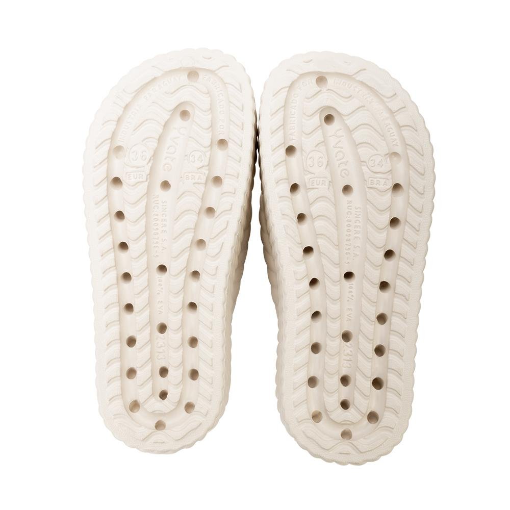 Chinelo de Dedo Nuvem Yvate YT25-2313 Bege 4
